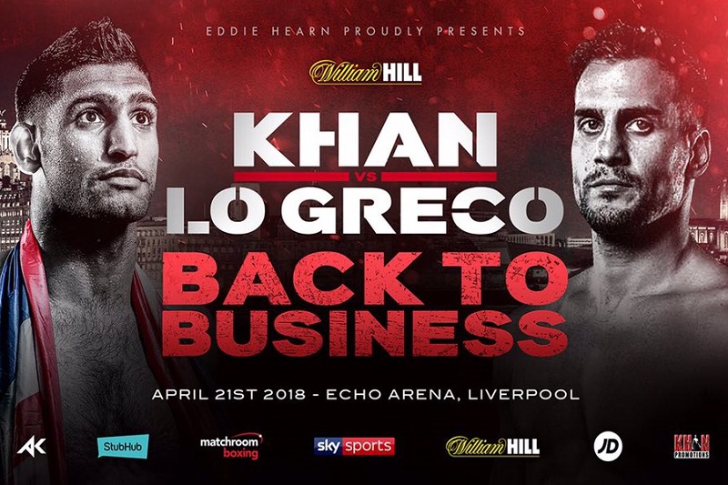 Amir Khan Returns to the Boxing Ring on April 21st